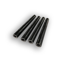 Nouveau rouleau de guidage en fibre de carbone avec roulement à billes, écarteur de toile CFRP pour applications industrielles