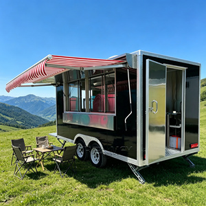 Europe Standard <b>BBQ</b> Premium Burger Food Truck VIN Certified Grill Trailer - Product Image 5
