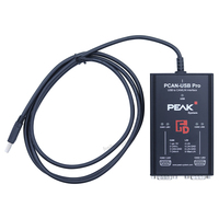 Adaptador de 2 Canales PEAK IPEH-004061 PCAN FB Pro USB2.0 a CAN-FD, Esquema KAS-Vector-Bridge, Adaptador USB a CAN