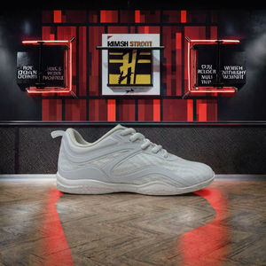 <span class=keywords><strong>Zpatillas</strong></span>, zapatillas de deporte blancas de estilo deportivo para mujer con suela de goma y forro de malla de plantilla de PU para niñas - Product Image 6