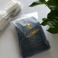 Sac d'étanchéité compostable biodégradable vêtements de sécurité emballage en tissu à fermeture éclair pour chaussures chaussettes vêtements en plastique