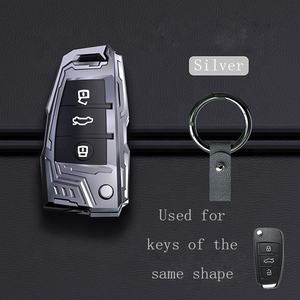 <span class=keywords><strong>Coque</strong></span> de protection de voiture en alliage de zinc, 1 pièce, étui souple, décoration de voiture pour Audi A1, A3, A4, A5, Q7, S3, A6, <span class=keywords><strong>C5</strong></span>, C6 - Product Image 2