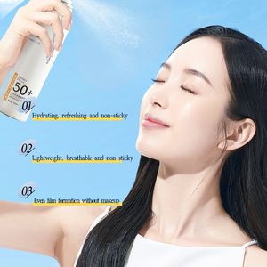 <span class=keywords><strong>Spray</strong></span> <span class=keywords><strong>Solare</strong></span> Idratante SPF50 PA+++ Sbiancante Impermeabile per Viso Tutti i Tipi di Pelle Marchio Privato - Product Image 2