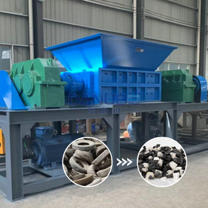 Waste Plastic Crusher <b>Machine</b> Shredder Municipal Solid Waste Plastic Metal <b>Tyre</b> Waste Shredder <b>Machine</b> Small - Product Image 1