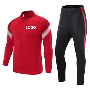 Custom <span class=keywords><strong>Blue</strong></span> Voetbal Team <span class=keywords><strong>Uniform</strong></span> Mannen Kids Voetbal Trainingspak Voetbaljas Broek Jeugd Lange Mouw Voetbal Trainingspakken - Product Image 6