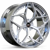 Rines de Aleación Forjados de 3 Piezas con Diseño de Estrella, de 18-21 Pulgadas, para BMW F30 F31 F34 F80 E90 E91, PCD 5x114.3 5x120 5x130