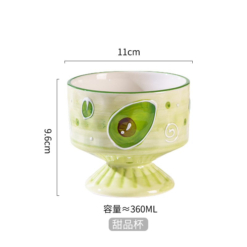 Taza de pastel de aguacate