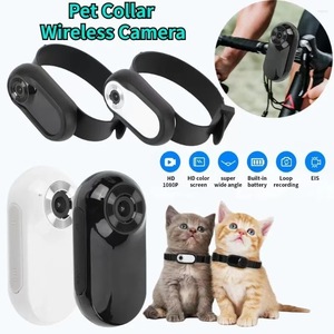 Nueva Cámara Impermeable Ecológica para Collar <span class=keywords><strong>de</strong></span> Gato 2026 con Pantalla a Color, Mini Cámara <span class=keywords><strong>de</strong></span> Acción IP67 para Perros y Gatos - Product Image 2