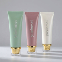 Tube cosmétique D40 PBL en gros avec capuchon acrylique et noyau intérieur facetté pour emballage de soins de la peau OEM ODM Logo personnalisé