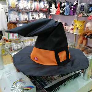 Wish-Sombrero <span class=keywords><strong>de</strong></span> <span class=keywords><strong>bruja</strong></span> personalizado para Halloween, accesorios animados, decoración, superventas - Product Image 3