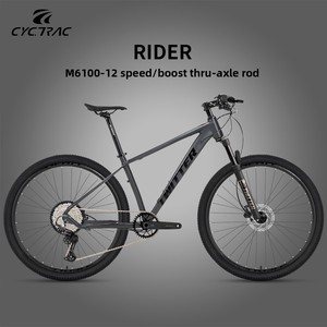 จักรยานเสือภูเขา <span class=keywords><strong>Trinx</strong></span> RIDER โครงอลูมิเนียม ชุดเกียร์ Shimano DEORE M6100 12 สปีด ระบบเบรกไฮดรอลิกแบบดิสก์  แกนปลดเร็ว 148 มม. น้ำหนักเบา - Product Image 1
