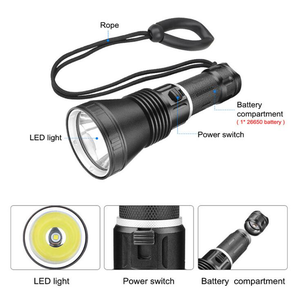 Linterna de Buceo LED Suptig Sumergible Súper Brillante Xhp 70.2 para Hero 8 - Product Image 4