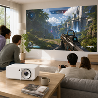 Projecteur vidéo laser DLP 3D Optoma ZW350E compact de classe affaires, 4000 lumens ANSI, prend en charge la décodage 1080p 4K, cinéma maison