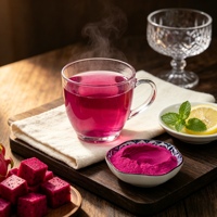 Poudre de jus de pitaya instantanée, soluble dans l'eau, séchée par pulvérisation, poudre de jus de fruit du dragon de qualité alimentaire, sans conservateurs