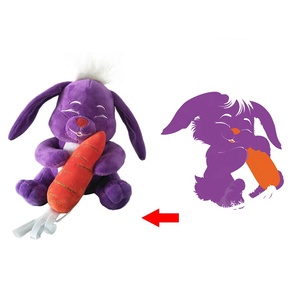 Fabricant de jouets en peluche kawaii personnalisés, <span class=keywords><strong>lapin</strong></span> en peluche, jouet animal en peluche - Product Image 2