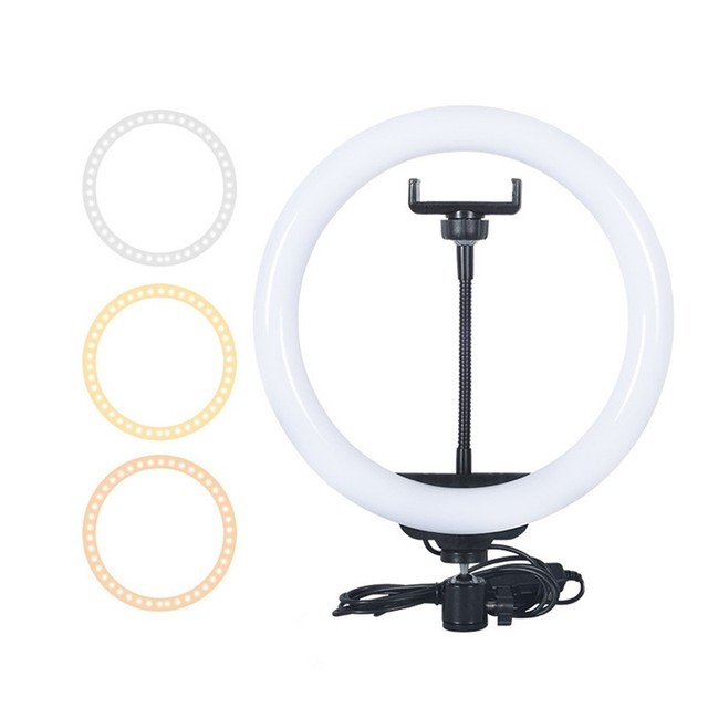 Xueren Selfie Ring Light 6/8/10/12/14/16/18/24inch Photography Studio LED Ring Lamp with USB for Tik Tok Vlog Live Video