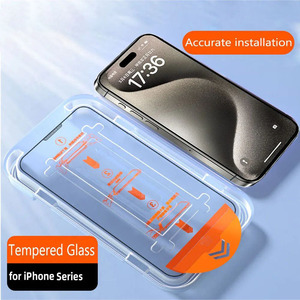 Protector de Pantalla Fácil de Instalar para <span class=keywords><strong>iPhone</strong></span> 16 17 <span class=keywords><strong>Pro</strong></span> <span class=keywords><strong>Max</strong></span>, Material PET Anti-Rayones para <span class=keywords><strong>iPhone</strong></span> 15 14 <span class=keywords><strong>13</strong></span> 12 11 <span class=keywords><strong>Pro</strong></span> <span class=keywords><strong>Max</strong></span> - Product Image 2