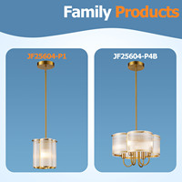 Nouvelle suspension décorative en verre à rayures en forme de fleur, luminaire suspendu à tête unique pour table à manger et îlot de cuisine
