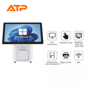 Tutto in un OEM Tablet Android Pos registratore di cassa fiscale terminale pagamento pagamento in contanti alla consegna ATP TS156-F2 - Product Image 3