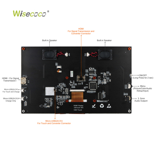 5 7 10.1 inç 1024*600 Ips Panel Lcd dokunmatik ekran Lcd ekran kapasitif dokunmatik monitör ahududu <span class=keywords><strong>Pi</strong></span> için <span class=keywords><strong>3</strong></span>/4 - Product Image 6