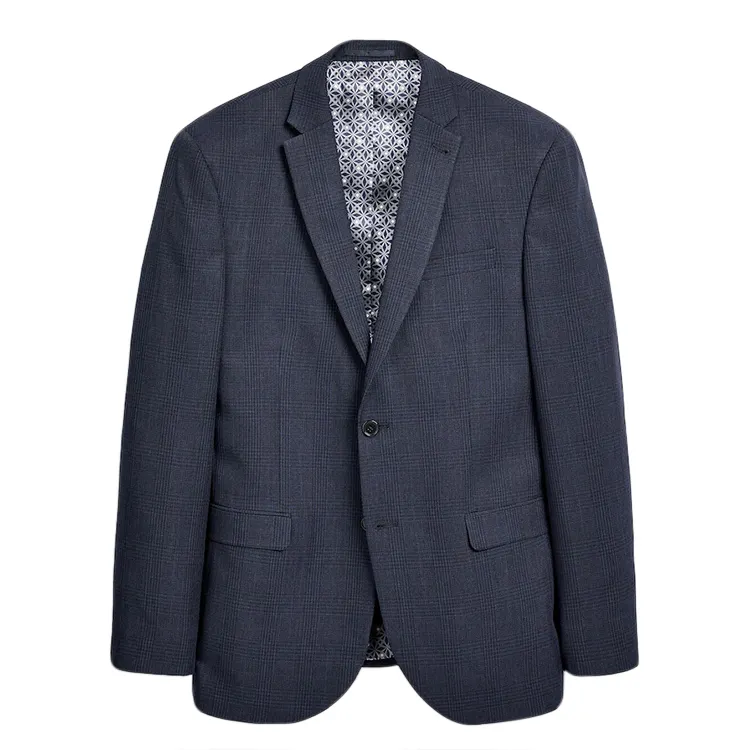 single-breasted two buttons men jacket