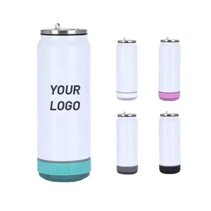 Gobelets isothermes personnalisés en acier inoxydable pour voyage en extérieur, 20 oz, avec haut-parleur, parfaits pour la sublimation - Product Image 1