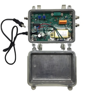 Wuck-<span class=keywords><strong>amplificador</strong></span> de <span class=keywords><strong>señal</strong></span> de <span class=keywords><strong>TV</strong></span> de alta potencia, resistente al agua, Rf, uso al aire libre, 2 salidas, Catv - Product Image 2