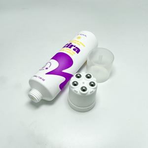Solution d'emballage pour produits de soin OEM Vietnam Tube de crème pour les yeux en PE 50 ml avec bouchon à bille de massage et impression brillante - Product Image 5