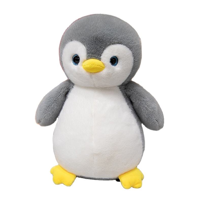 Almohada de animales de peluche de pingüino lindo personalizado luminoso  respetuoso con el medio ambiente