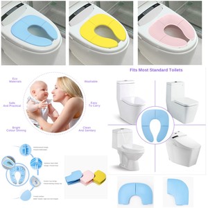 Prodotti da viaggio pieghevoli per la cura del bambino vasino pieghevole per bambini vasino da allenamento sedile del water - Product Image 5