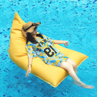 Benutzer definierte Outdoor wasserdichte Stoff Epp Floating Triangle Tip Boot Tatami Lazy Sofa Beach Pool Sitzsack