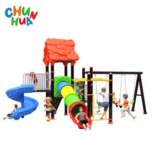 Parco Giochi Colorato per <span class=keywords><strong>Bambini</strong></span> con Scivoli per l'<span class=keywords><strong>Intrattenimento</strong></span> all'Aperto - Product Image 3