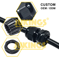 Passe-câble étanche en plastique pour trous de 13 mm, fixation de câbles, réparation de câblage, remplacement d'appareils électriques, OEM