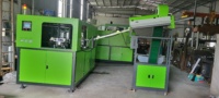 Machine de soufflage de bouteilles d'eau en plastique PET automatique 2000BPH, système servo haute vitesse