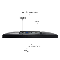 Écran tactile capacitif plat de 17 pouces avec résolution élevée 1280*1024 et port tactile USB