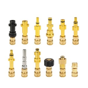 Conector de Cobre para Dispensador de Espuma de Alta Presión, Adaptador para Pistola de Agua de Lavado de Autos, para Desengrasado - Product Image 3