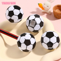 Taille-crayon manuel sphérique créatif en forme de ballon de football avec logo personnalisé, idéal pour les enfants – Vente en gros