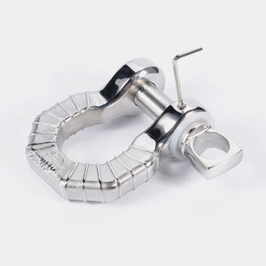 Crochet de remorque <span class=keywords><strong>à</strong></span> manille en acier inoxydable et espacement des trous de vis 85x45mm - Product Image 3