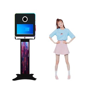 Cabine portative de photo de miroir de Roamer Ipad de saphir de support de Selfie avec la lumière menée de suffisance - Product Image 4