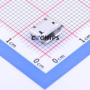 MC-605-AJT USB Connector SMD Connector ( Connector Type: Micro-B )( Gender: Female )( Mounting Type: Horizontal Mount ) - Product Image 1