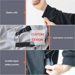 เสื้อฮู้ดผู้ชายแบบมีฮู้ดพร้อมระบบทำความร้อนด้วย USB สำหรับฤดูหนาว สวมใส่สบาย อุ่นสบาย เหมาะสำหรับกิจกรรมกลางแจ้ง - Product Image 3