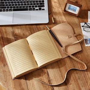 High-End Durable Softcover Genuine Leather Journals Elegant Gift Notebooks for Writing - Product Image 2