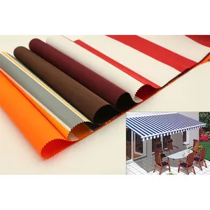 Dyed Sunshade Stripe Oxford Thickened Solution Acrylic Outdoor Awning Canopy Tent Waterproof Polyester Fabric