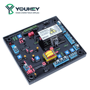 Regulador de Voltaje CA/PC de Alta Calidad MX341 AVR sin Escobillas para Partes de Generador de Imán Permanente SVC, Rojo sin Escobillas - Product Image 3