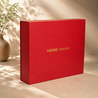 Coffret Cadeau de Luxe Personnalisé Écologique pour le Nouvel An, Impression de Design Festif Premium pour Cadeau Client Groupe Immobilier OEM