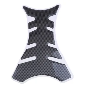 Motorcycle Rubber Tank Pad Traction Side Pad Gas Fuel Knee Grip Decal Dirt Bike Fuel Tank Sticker