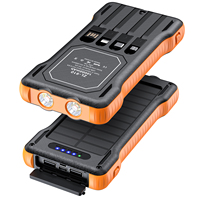 Productos innovadores Alibaba Led Light Best Solar Power Bank Cargador solar portátil Banco de energía portátil a prueba de agua