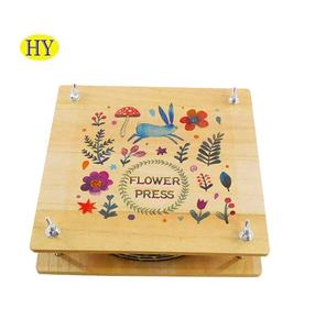 Custom Pressing Leaf Wooden <strong>Flower</strong> <strong>Press</strong> <strong>Kit</strong> for DIY Art Handcraft - Product Image 2