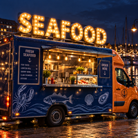 Panneau publicitaire LED personnalisé lumineux pour magasin, logo d'entreprise, restaurant de restauration rapide, camion de cuisine, remorque, signalisation montée sur toit