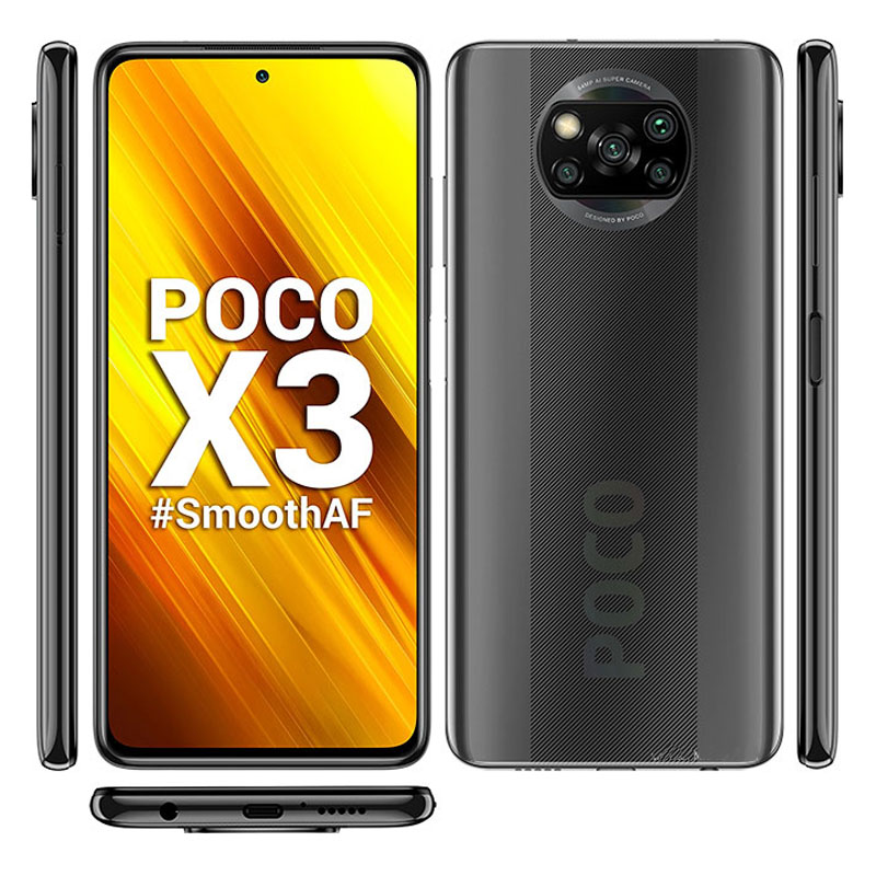 POCO X3 6GB 128GB 6.7インチドットディスプレイ64MPクアッドリア 